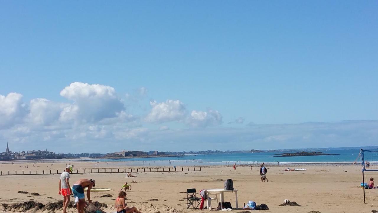 T2 Terrasse De Charme A Rochebonne 400 M Plage แซ็งต์มาโล ภายนอก รูปภาพ